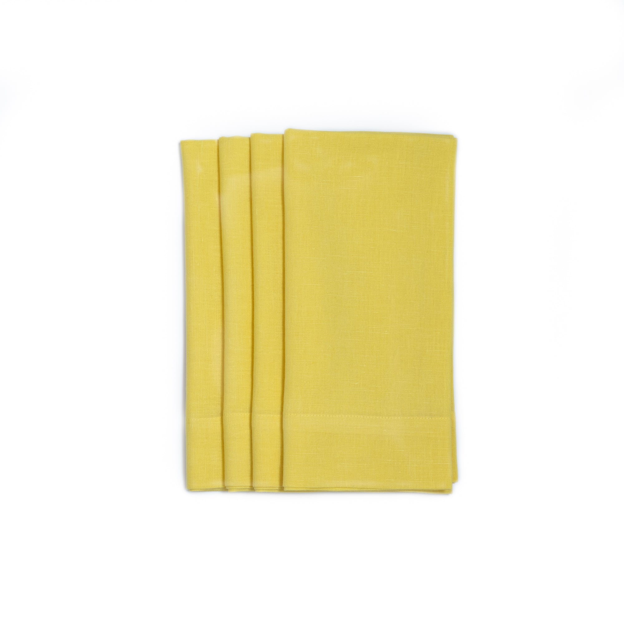 Napkins Yellow Linen & Cotton Napkin Irish Linen Napkins The