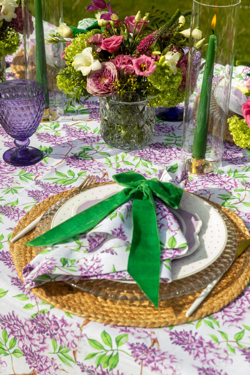 Wisteria Print Tablecloth