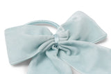 Blue Velvet Bow Napkin Ring (4)