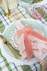 Rose Pink Linen Napkin