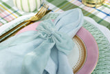 Blue Velvet Bow Napkin Ring (4)