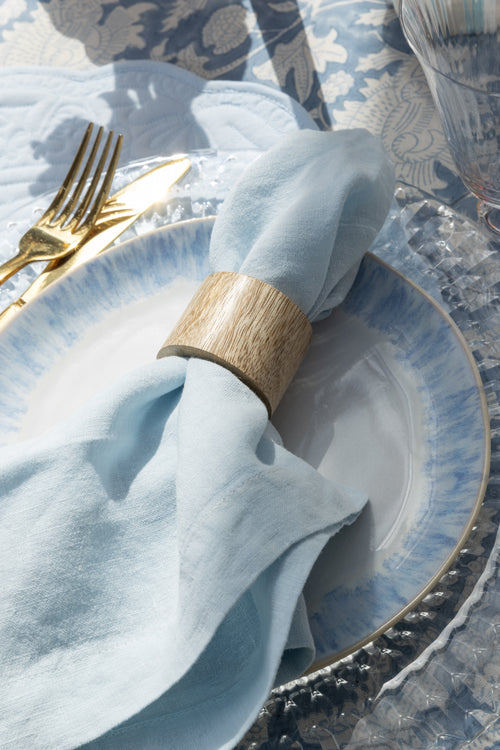 Light Blue Linen Napkin