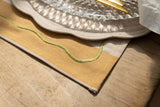 Irvin Nude Striped Table Runner