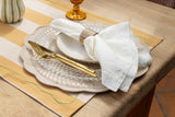 Irvin Nude Striped Table Runner