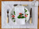 White Linen/Cotton Placemat