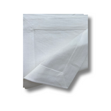 White Linen/Cotton Tablecloth