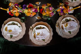 White Cotton Monogrammed Napkin