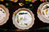 White Cotton Monogrammed Napkin