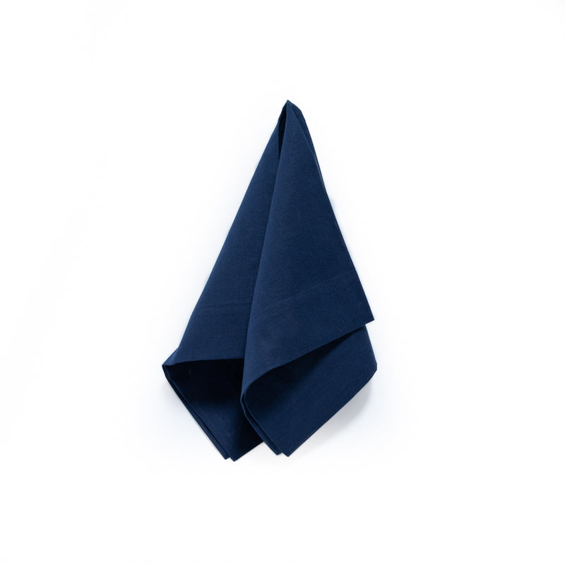 Navy French Napkin