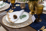 Gold Art Deco Beaded Placemat