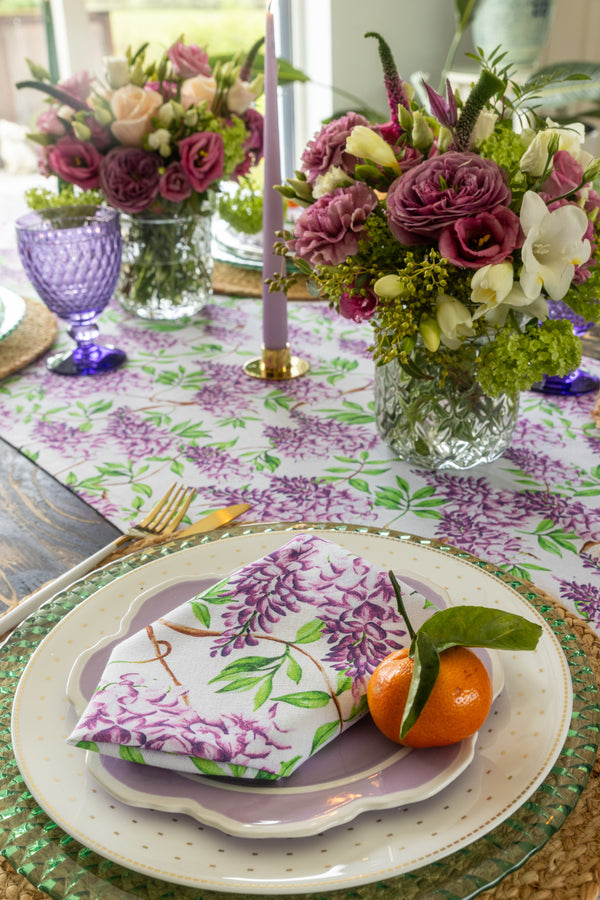 Wisteria Table Runner