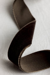Truffle Velvet Ribbon
