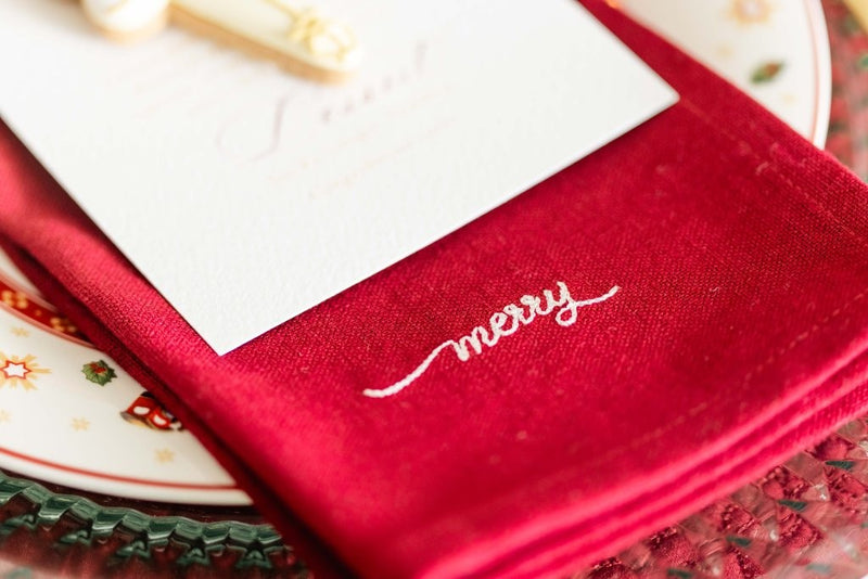 Merry and Bright Tablescape in a Box