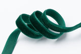 Green Velvet Ribbon