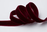 Burgundy Velvet Ribbon