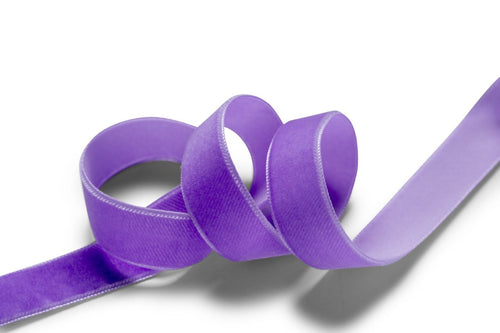 Lilac Velvet Ribbon