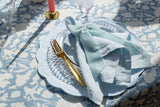 Blue Velvet Bow Napkin Ring (4)