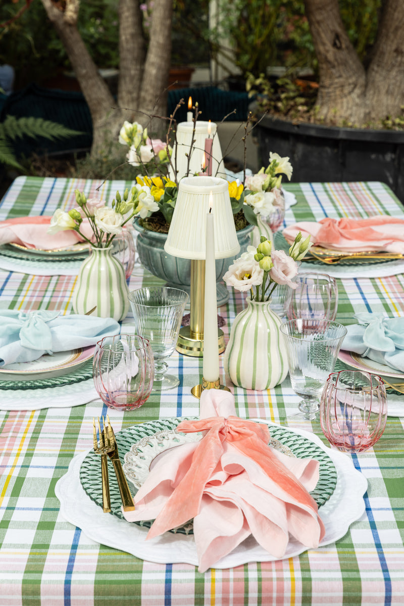 Maison Dînette Delvaux Tree Check Tablecloth