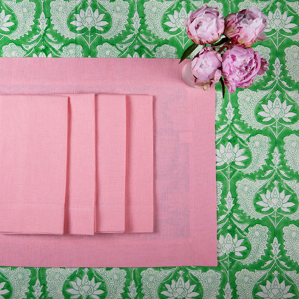 Rose Pink Linen/Cotton Placemat