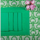 Green Cotton/Linen Napkin