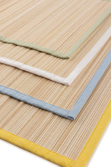 Bamboo Placemat with Yellow Trim