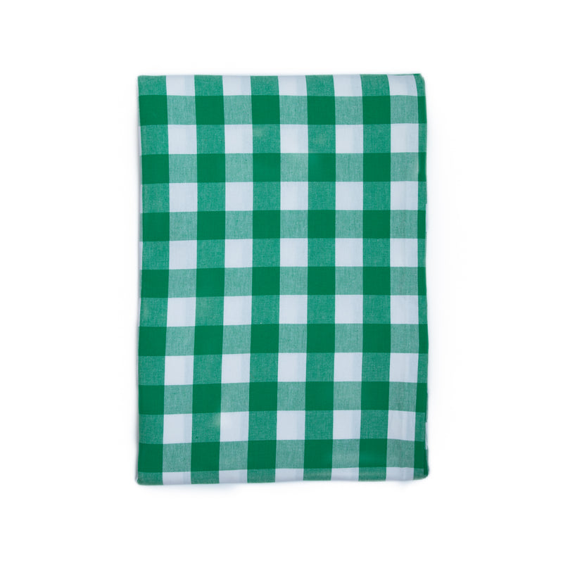 Green Check Tablecloth - Outdoor Tablecloth - Table Cover – The Designed Table