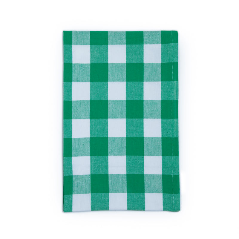 Green Check Table Runner - Table Runners – The Designed Table