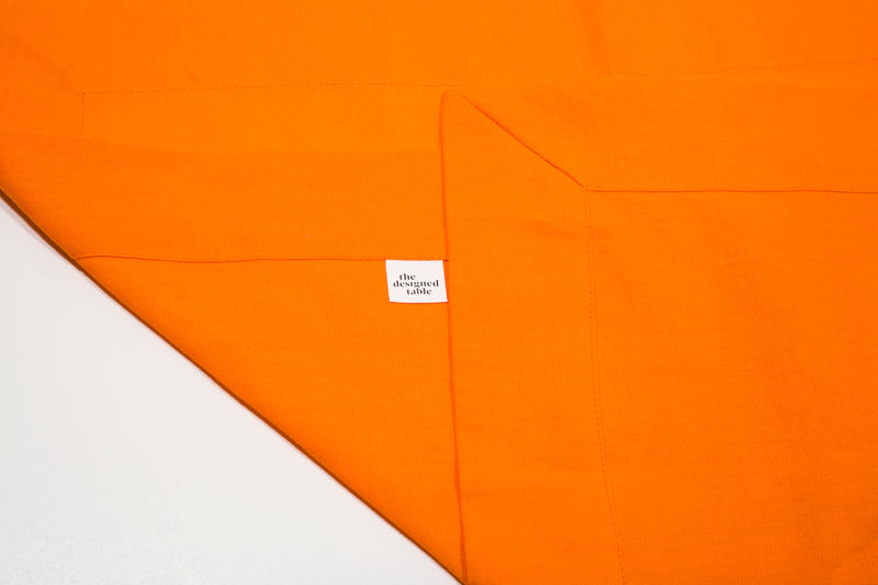 Orange Linen/Cotton Placemat